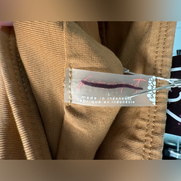 NWOT Free People FP Movement Hot Shot Mini Skort - light earth - L - Picture 8 of 8